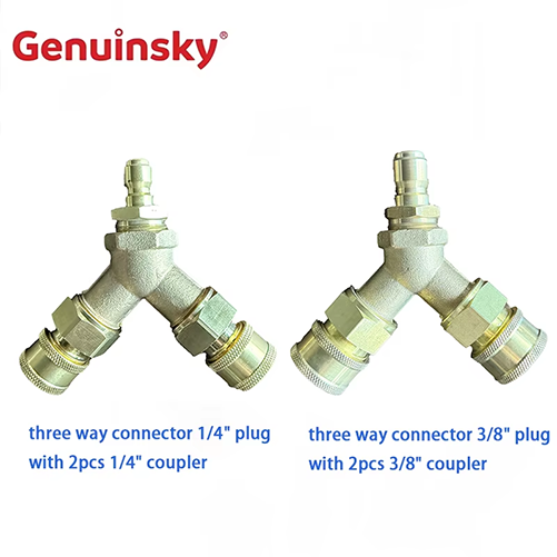 Täysi kupari kolmipäinen liitin Täysi kupari kolmipäinen liitin