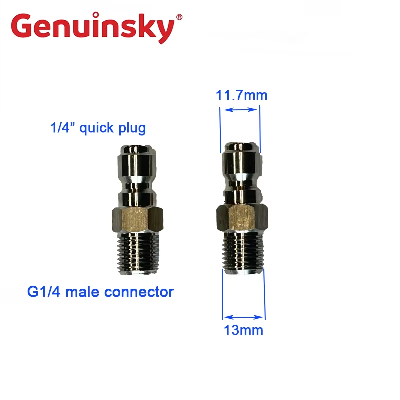 Ruostumattomasta teräksestä valmistettu auto pese pikapistoke Ruostumattomasta teräksestä valmistettu auto pese pikapistoke